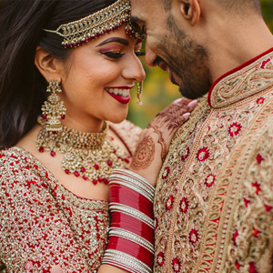 Jain wedding couple